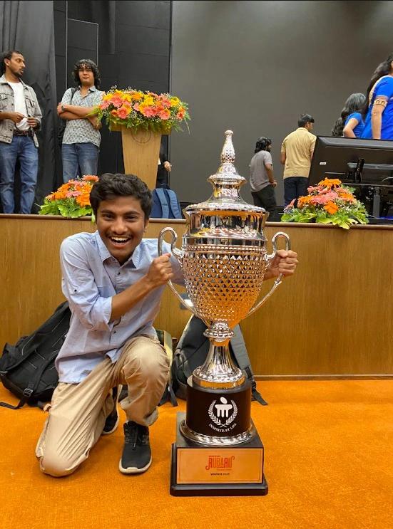 Trophy moment